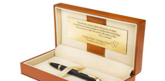 długopis z grawerem